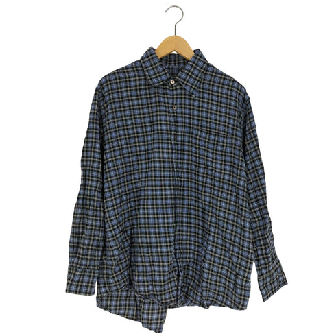 アワーレガシィー OUR LEGACY ABOVE SHIRT CANTRELL CHECK アバブシャツ メンズ 46