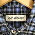 アワーレガシィー OUR LEGACY ABOVE SHIRT CANTRELL CHECK アバブシャツ メンズ 46