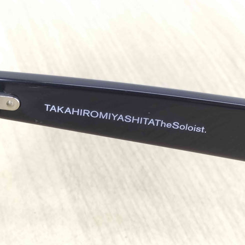 タカヒロミヤシタザソロイスト TAKAHIRO MIYASHITA The SoloIst. ANDY 折り畳み ブロウ型 サングラス メンズ