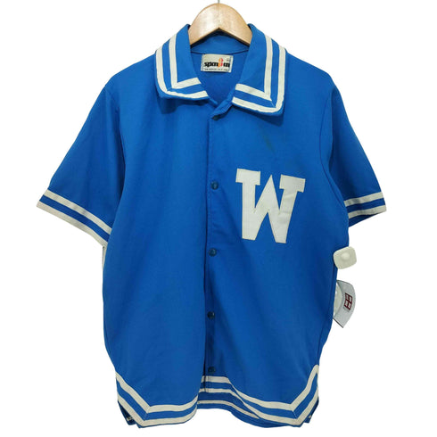 spanjjan USA製 スナップ S/S シャツジャケット メンズ US:40
