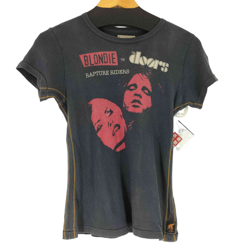 トランクショー TRUNKSHOW 00S BLONDIE vsDOORS アーティストプリント Tシャツ レディース