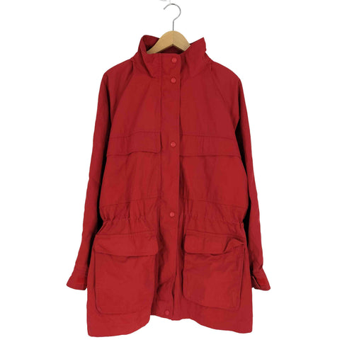 エディーバウアー Eddie Bauer 80-90s 黒タグ後期 ダブルジップ マウンテンパーカー レディース import:L