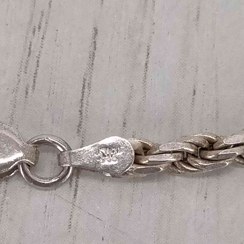 イタリア製 925刻印 チェーンネックレス メンズ