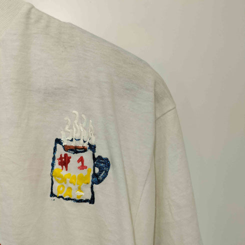 90S カナダ製 シングルステッチ アート S/S TEE メンズ import:XL