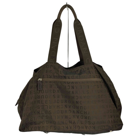 シャルルジョルダン CHARLES JOURDAN 総柄 ナイロン トートバッグ レディース