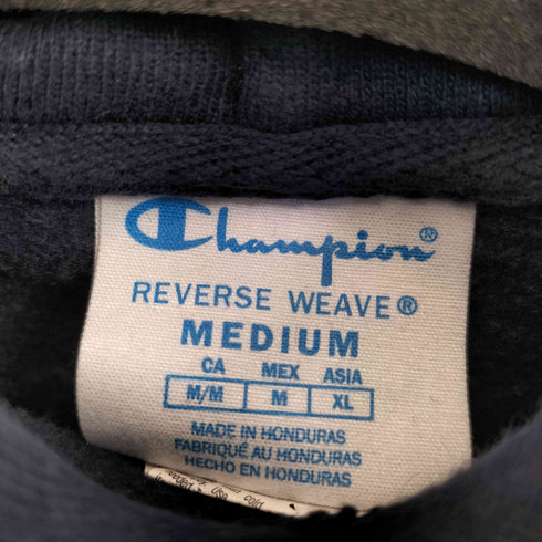 チャンピオン Champion 単色青タグ 12oz ヘビーウエイト リバースウィーブ REVERSE WEAVE プルオーバー フードスウェット メンズ JPN:XL