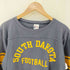 チャンピオン Champion 復刻 ランタグ フットボールTシャツ SOUTH DAKOTA FOOTBALL メンズ L