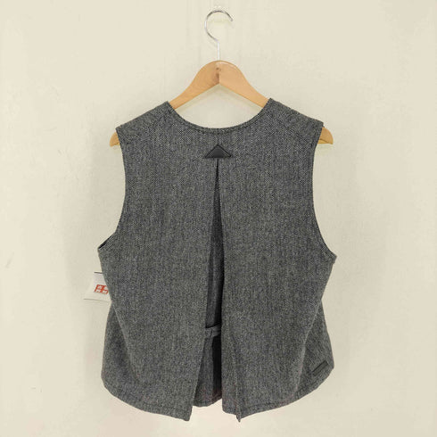 ジェイプレス J.PRESS LOVAT TWEED スラッシュポケット ベスト メンズ M