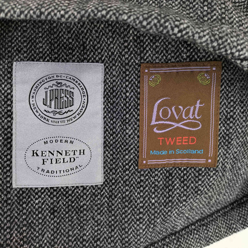 ジェイプレス J.PRESS LOVAT TWEED スラッシュポケット ベスト メンズ M