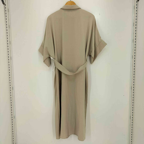 ザラ ZARA ベルデット シャツ ドレス ワンピース レディース import:L