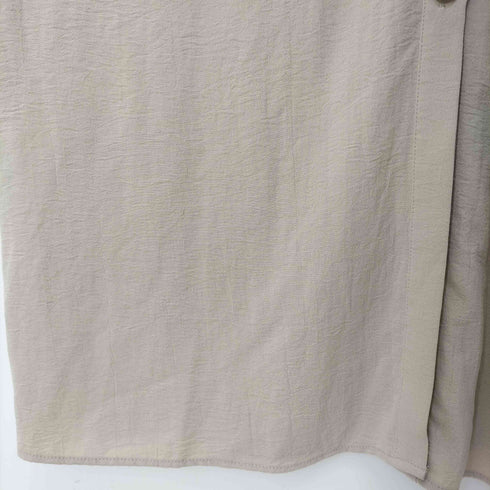 ザラ ZARA ベルデット シャツ ドレス ワンピース レディース import:L
