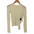 25SS BABACO TWISTED COTTON BACK TIED ロングスリーブプルオーバー レディース JPN:1