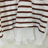 メヤメ MEYAME 23AW BORDER DOUBLE LONG SLEEVE TEE レディース JPN:0