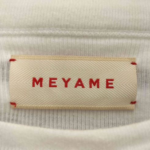 メヤメ MEYAME 23AW BORDER DOUBLE LONG SLEEVE TEE レディース JPN:0