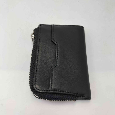 ディーゼル DIESEL ロゴ 型押し L字ジップ 4連 キーケース ミニウォレット メンズ ONE SIZE