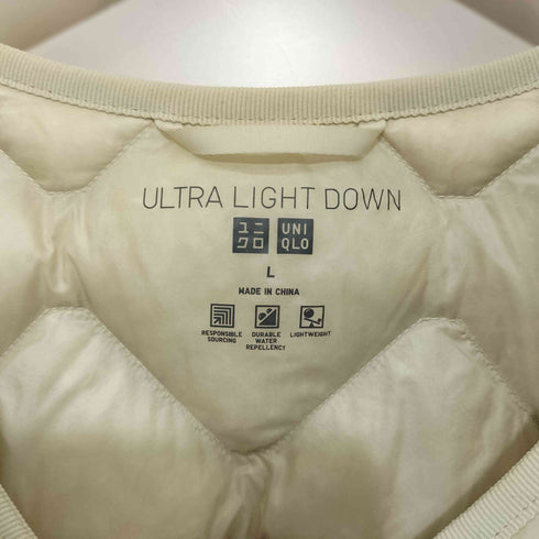 ユニクロ UNIQLO ウルトラライトダウンリラックスジャケット レディース L