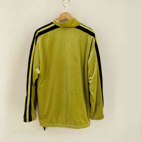 アディダス adidas 00S ラバーロゴ ロゴ刺繍 ベロアトラックジャケット メンズ O
