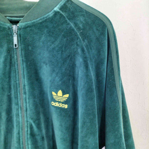 アディダスオリジナルス adidas Originals 00S ロゴ刺繍 ベロア トラックジャケット メンズ O