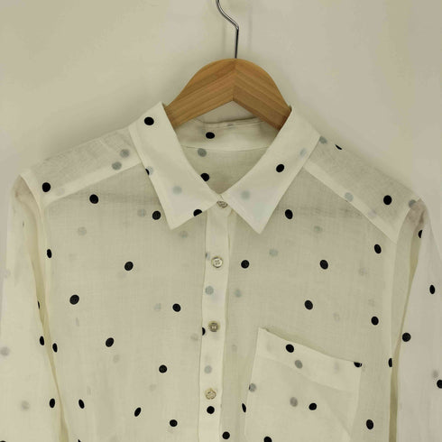 アプワイザーリッシェ Apuweiser riche 25SS シアー リネン シャツ レディース JPN:2