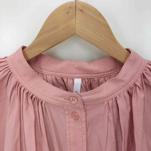 ディニテコリエ Dignite Collier 22AW 袖リブラグランブラウス レディース FREE