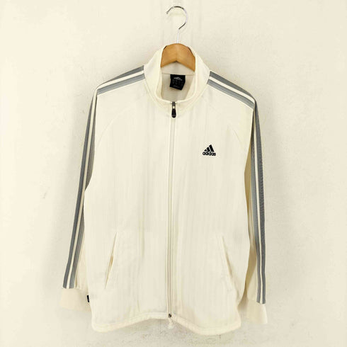 アディダス adidas 00S CLIMALITE ロゴ刺繍 トラックジャケットパンツ セットアップ メンズ L