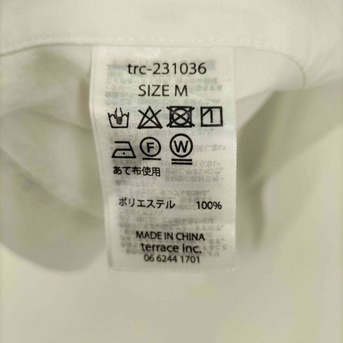 terrace Vネック スクエア ポンチョ シャツ ブラウス レディース JPN:M