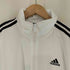 アディダス adidas AEROREADY 3ストライプウインドブレーカー トラックジャケット メンズ JPN:L