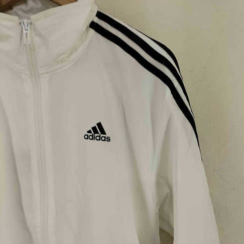 アディダス adidas AEROREADY 3ストライプウインドブレーカー トラックジャケット メンズ JPN:L