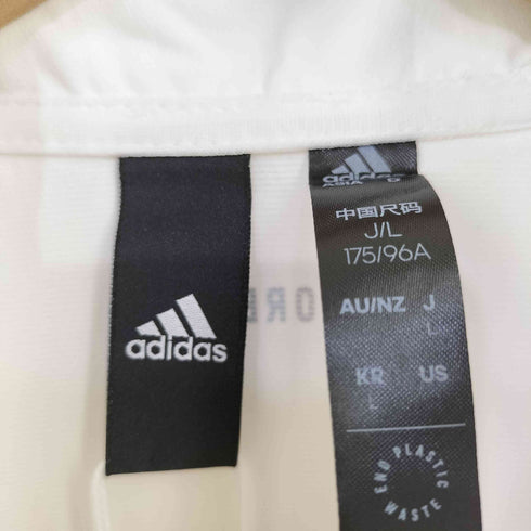 アディダス adidas AEROREADY 3ストライプウインドブレーカー トラックジャケット メンズ JPN:L