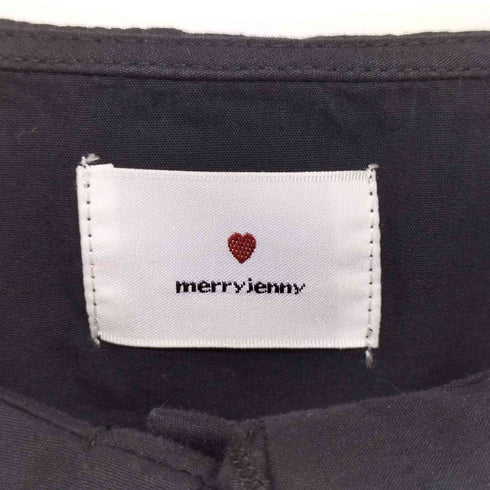 メリージェニー merry jenny フリルカラーシャツワンピース レディース FREE