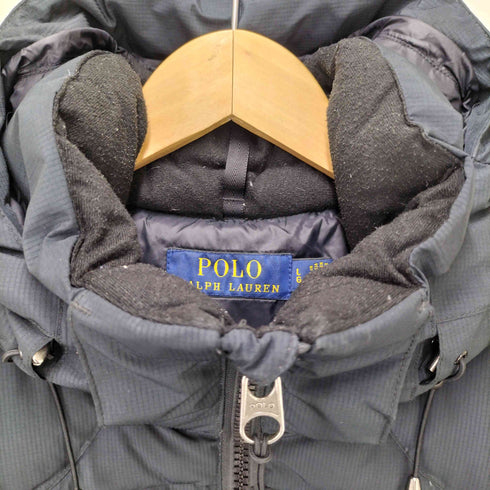 ポロラルフローレン POLO RALPH LAUREN ビッグポニー デタッチャブル フード ダウンベスト メンズ import:L