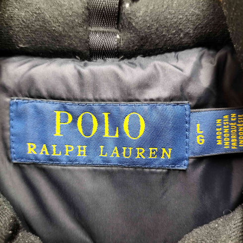 ポロラルフローレン POLO RALPH LAUREN ビッグポニー デタッチャブル フード ダウンベスト メンズ import:L