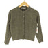 ザラ ZARA メタル ボール ボタン ニット ジャケット レディース import:M