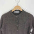 ザラ ZARA メタル ボール ボタン ニット ジャケット レディース import:M