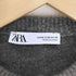 ザラ ZARA メタル ボール ボタン ニット ジャケット レディース import:M