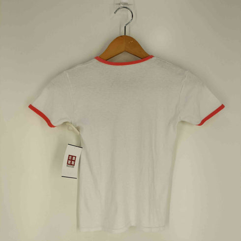 FROM EUROPE TO AMERICA プリント リンガーTシャツ レディース
