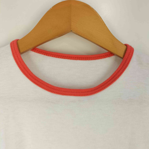 FROM EUROPE TO AMERICA プリント リンガーTシャツ レディース