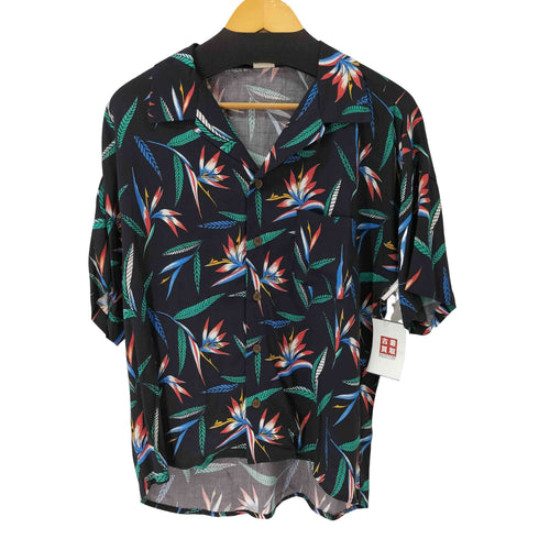 オーシャンパシフィック Ocean Pacific S/S レーヨンアロハシャツ メンズ import:M