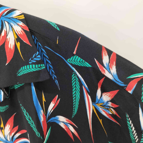 オーシャンパシフィック Ocean Pacific S/S レーヨンアロハシャツ メンズ import:M