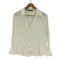 ザラ ZARA SATIN BASIC SHIRT サテン ベーシック シャツ レディース import:S