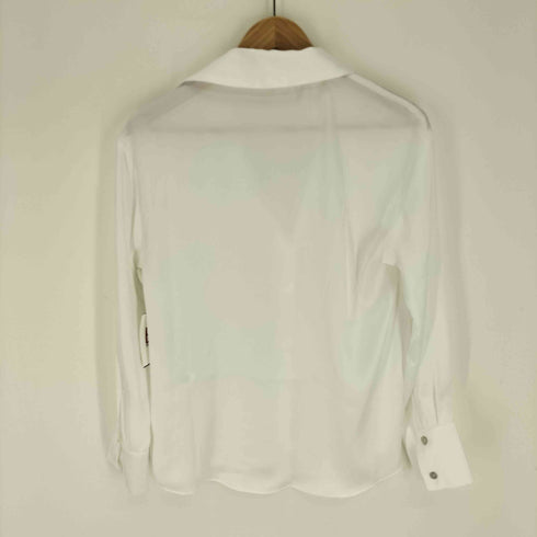 ザラ ZARA SATIN BASIC SHIRT サテン ベーシック シャツ レディース import:S