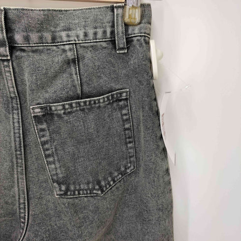 カーラ Cara STRAIGHT DENIM PANTS オーバーダイ カットオフ フリンジ デニム パンツ レディース CARA01