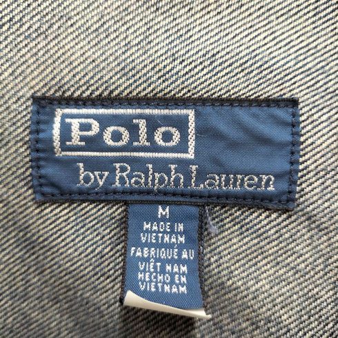 ポロバイラルフローレン Polo by RALPH LAUREN 2nd型 デニム トラッカージャケット メンズ import:M