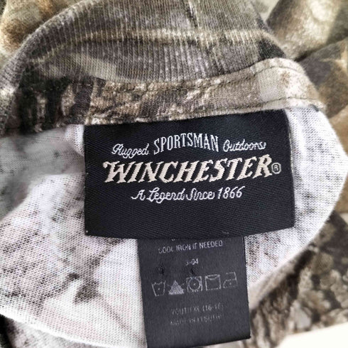 WINCHESTER リアルツリーカモ柄 Tシャツ メンズ YOUTH:XL