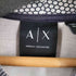 アルマーニエクスチェンジ ARMANI EXCHANGE 袖ロゴ ボーダーダブルジップパーカー メンズ XL