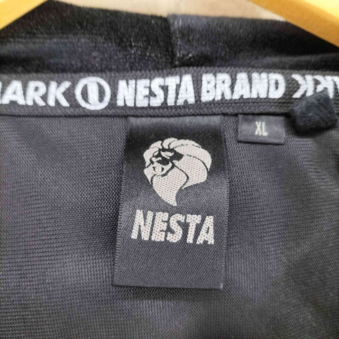 ネスタブランド NESTA BRAND フーデッドベロアスタジャン メンズ XL