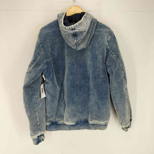 ビラボン BILLABONG インディゴ ベロアフーデッドブルゾン サーフジャケット メンズ L