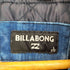 ビラボン BILLABONG インディゴ ベロアフーデッドブルゾン サーフジャケット メンズ L