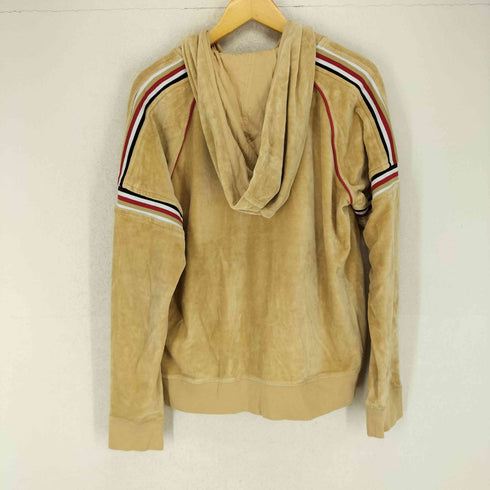 ディーアンドジードルチェアンドガッバーナ D&G DOLCE&GABBANA ベロアジップパーカー メンズ XL