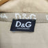 ディーアンドジードルチェアンドガッバーナ D&G DOLCE&GABBANA ベロアジップパーカー メンズ XL